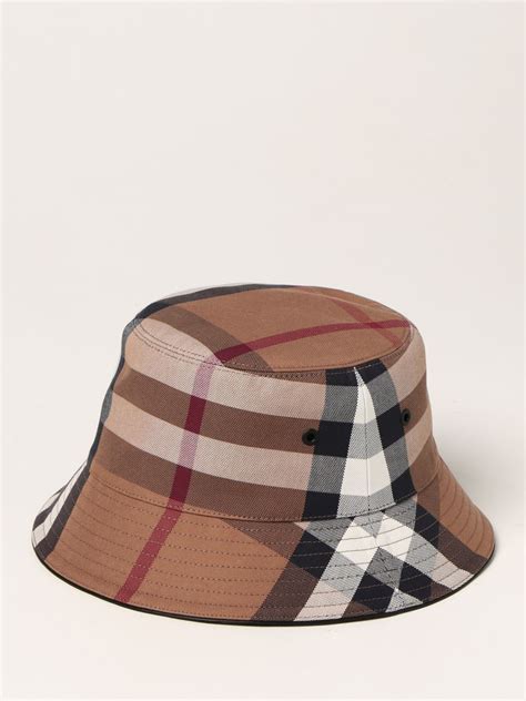 burberry tartan hat|Burberry hat for men.